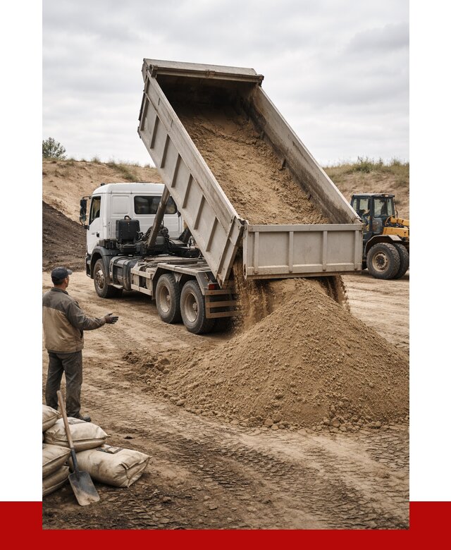 Доставка самосвалом 20 кубов в Орле от 7593 р. | ПРОНЕРУДОрл