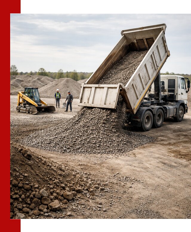 Доставка самосвалом 25 м³ в Орле быстро и надежно