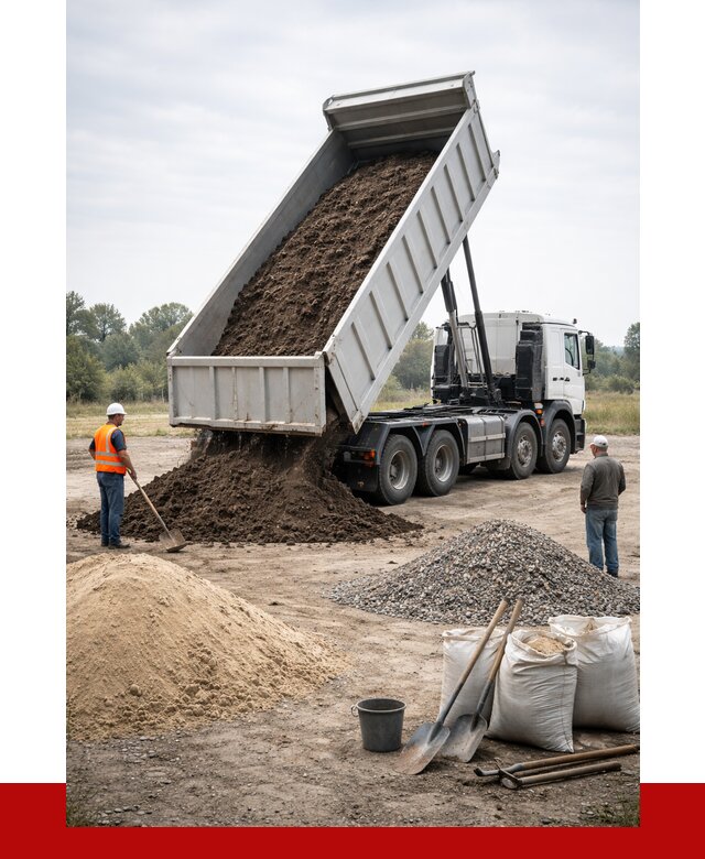 Доставка самосвалом 30 кубов в Орле от 8605 р. | ПРОНЕРУДОрл