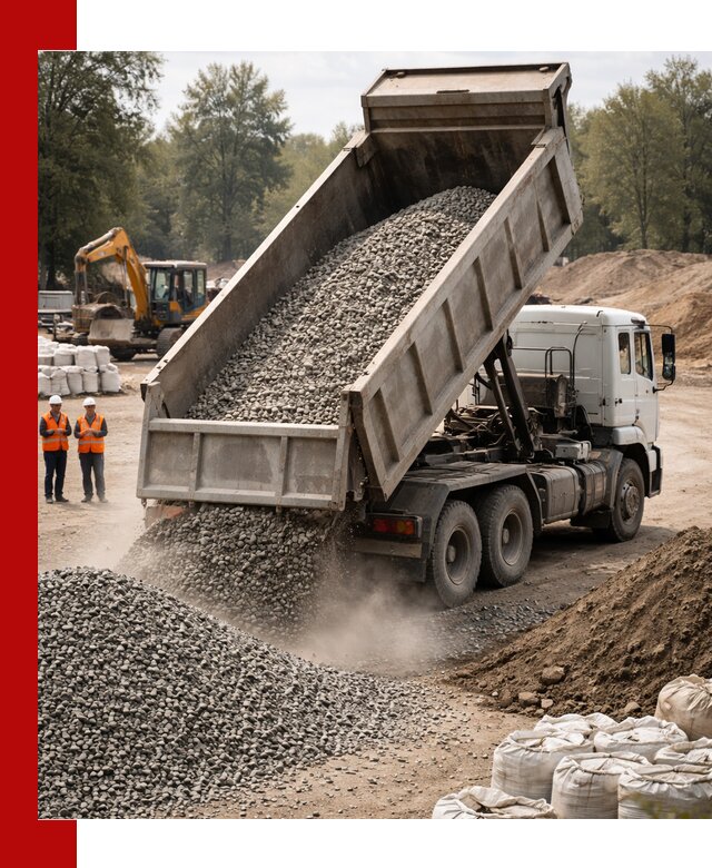 Аренда самосвала в Орле для доставки сыпучих и нерудных материалов