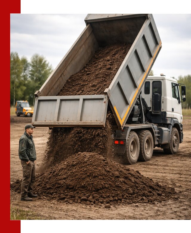 Аренда самосвала с водителем в Орле для сыпучих грузов и навоза