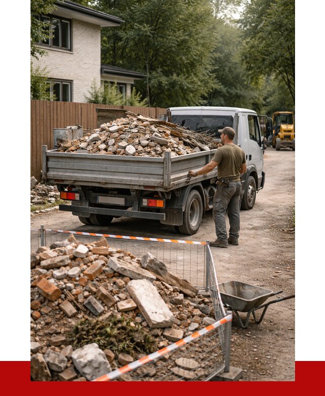 Вывоз строительного мусора с погрузкой в Орле от 7593 р | ПРОНЕРУДОрл