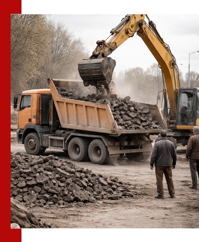 Вывоз асфальта и асфальтового покрытия в Орле