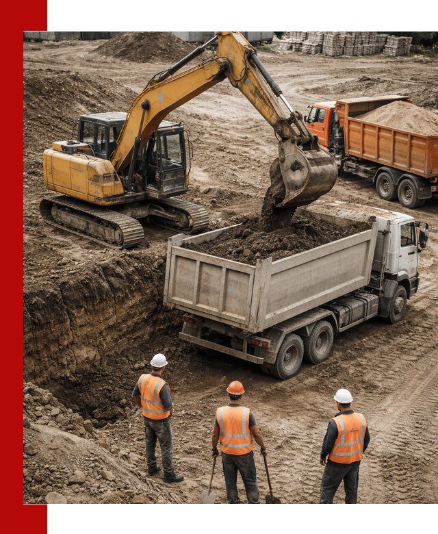 Разработка грунта для строительства и благоустройства в Орле